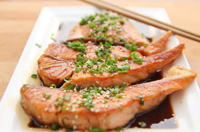TERIYAKI SALMON