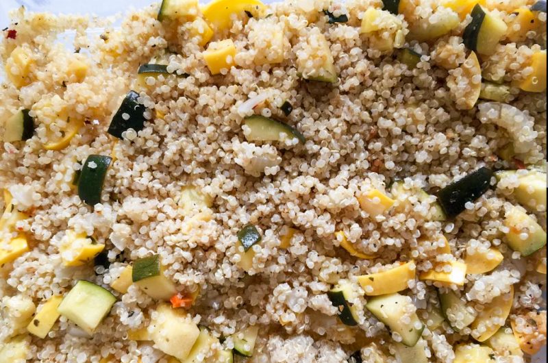 EZPZ Vegetable Quinoa (with a Kick)