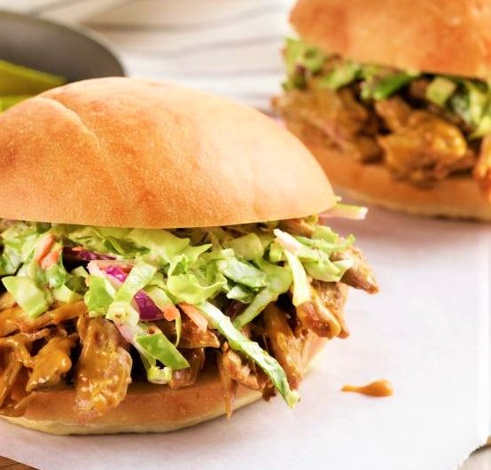 Pulled Chicken Sandwiches