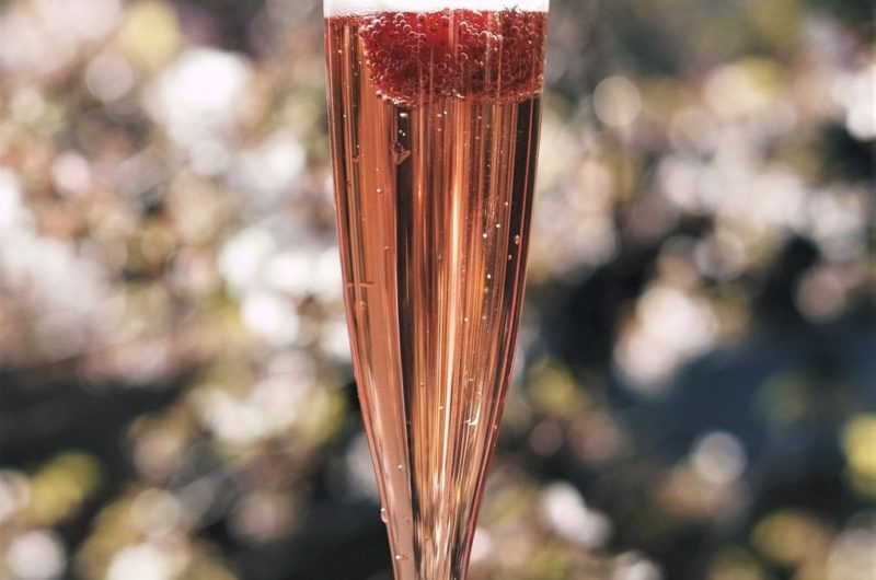 Elderflower Champagne Cocktail