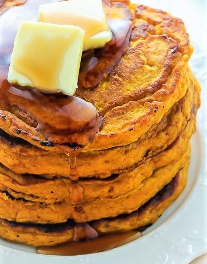 EZPZ Pumpkin Spice Pancakes