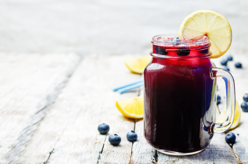 Blueberry Lemon Iced Tea