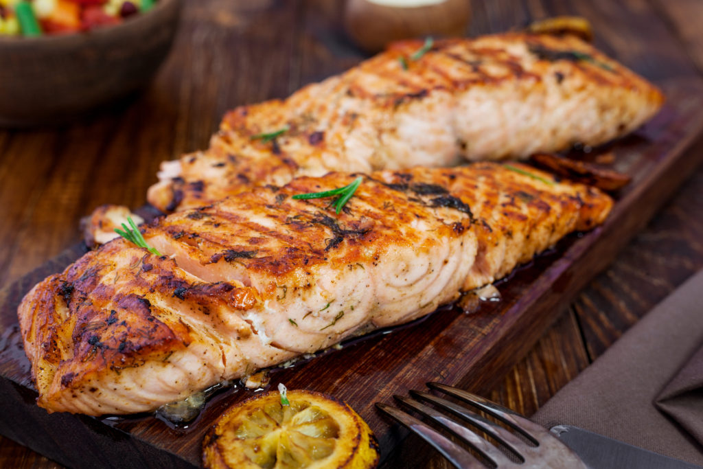 Smoky Grilled Salmon