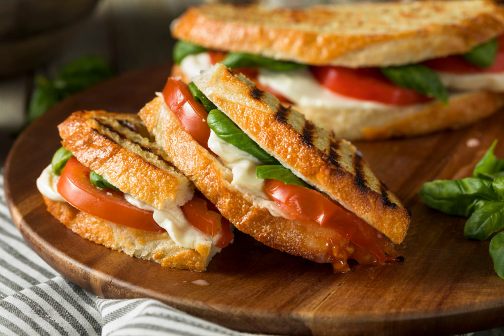 Caprese Tuscan Grilled Cheese