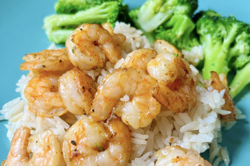 Spicy Baklouti Green Chili Shrimp
